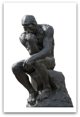 Was Rodin's Thinker really a Procrastinator?
