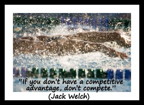 Coaching Quote of the Day 15th November 2012 from Coaching COnfidence, the coaching blog “If you don’t have a competitive advantage, don’t compete.” (Jack Welch)
