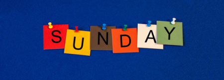 Sunday - day of the week series