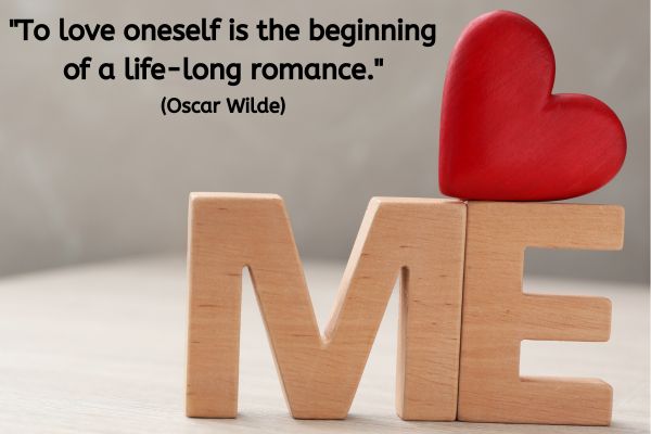 To love oneself is the beginning of a life long romance. Oscar Wilde600 x 400 px 1