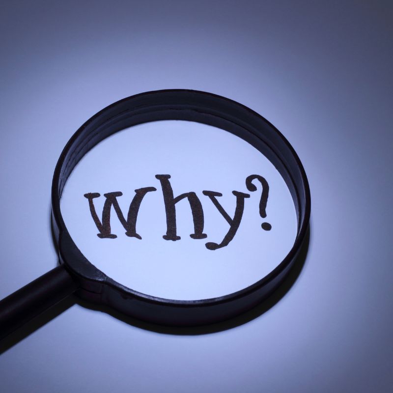 Image for Reconnecting with Your Coaching Why: A Focused Coaching Session.
A magnifying glass is amplifying the word why?